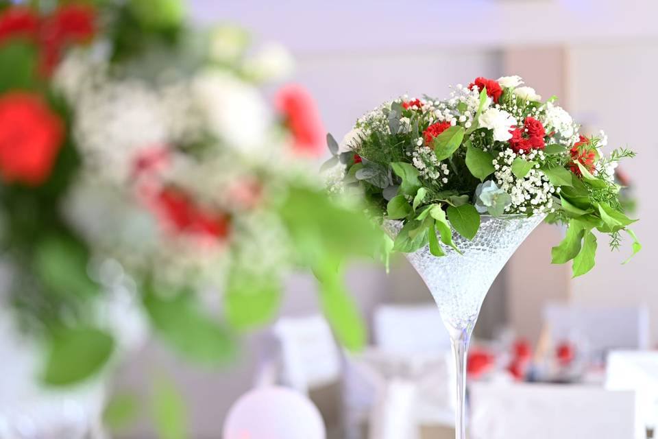 Mariage bleu blanc rouge