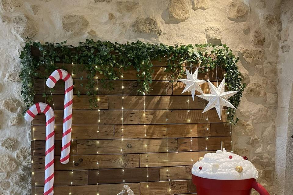 Mariage thème Noël