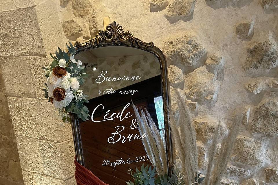 Mariage terracotta