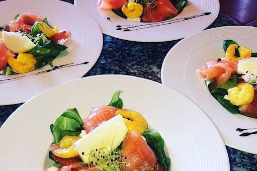 Salade de saumon