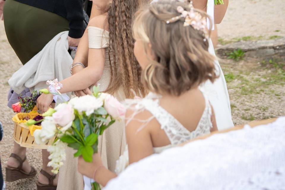 Mariage dans la forêt