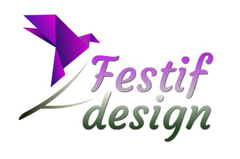 Logo Festif design