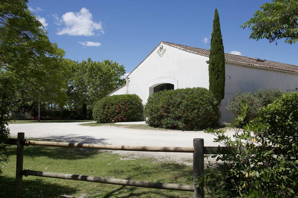 Devant de la salle