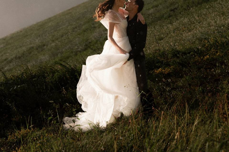 Mariage dans les Alpes