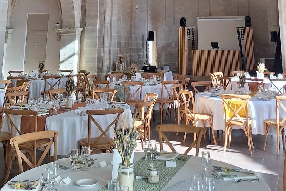Mariage sous voute