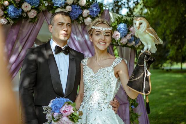 Mariage romantique