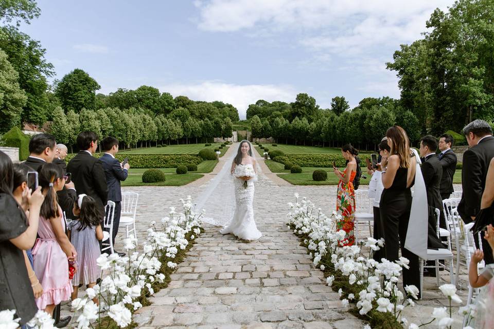 Chateau villette bride