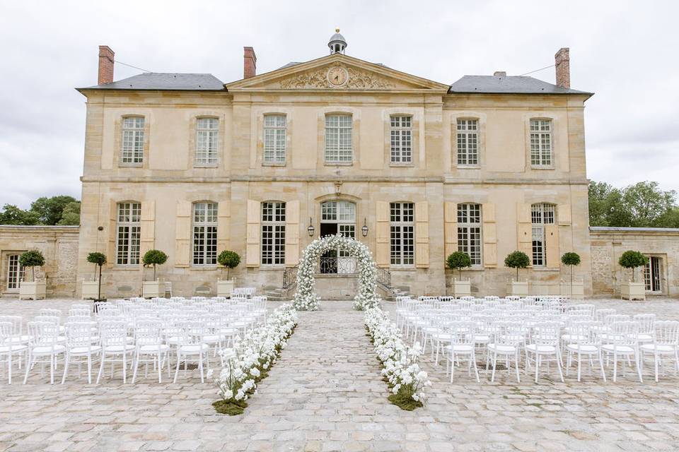 Wedding in chateau villette