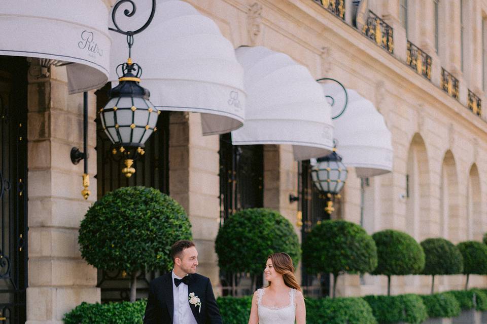 Wedding in Ritz Paris