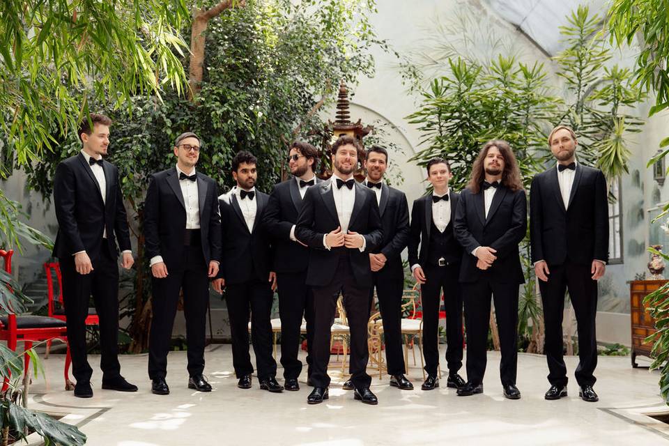 Paris Wedding Groom