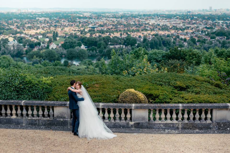 Mariage avec vue