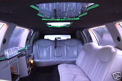 L'interieur de la limousine