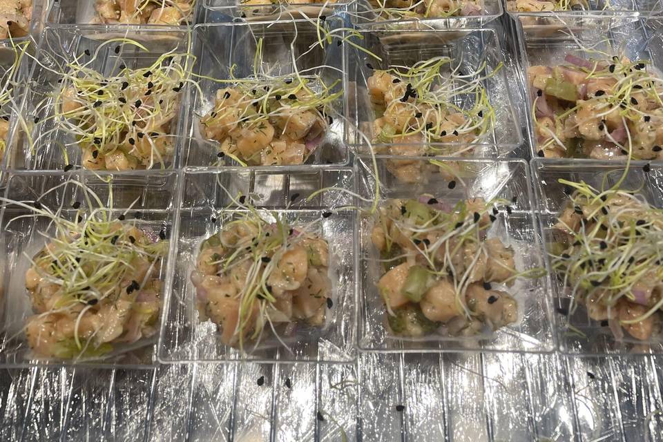 Tartare de saumon
