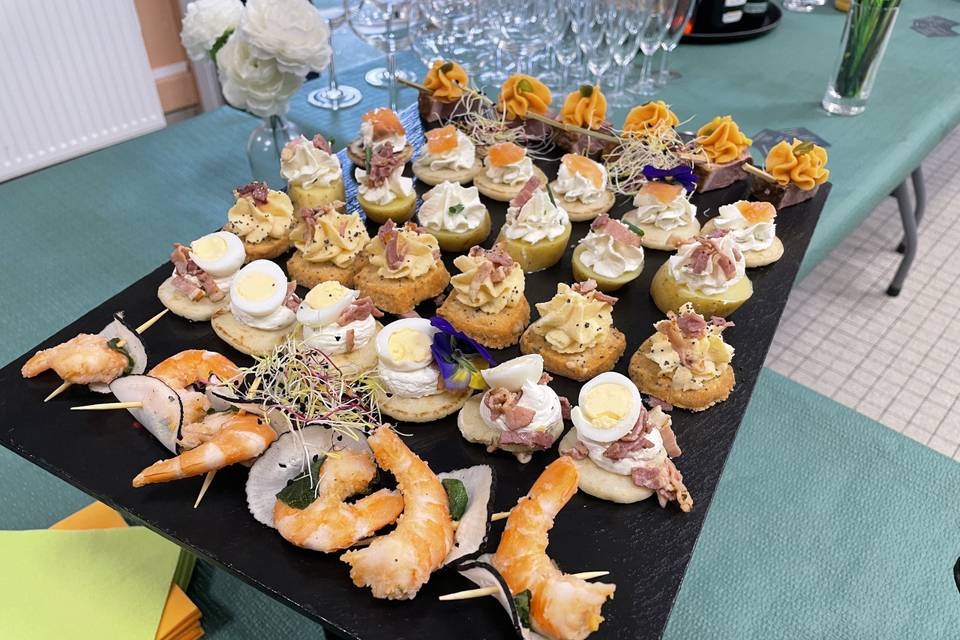 Cocktail apéritif gourmand
