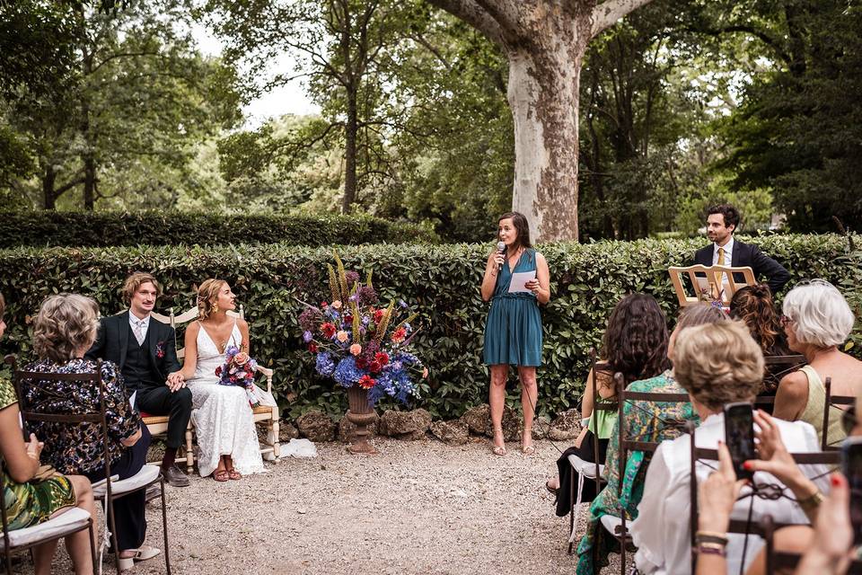 Cérémonie Jardin Romantique