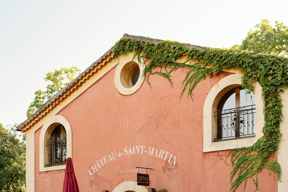 Façade caveau