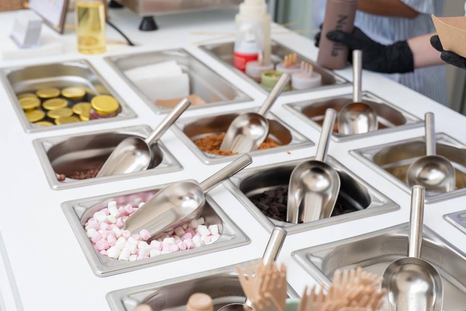 Toppings gourmands