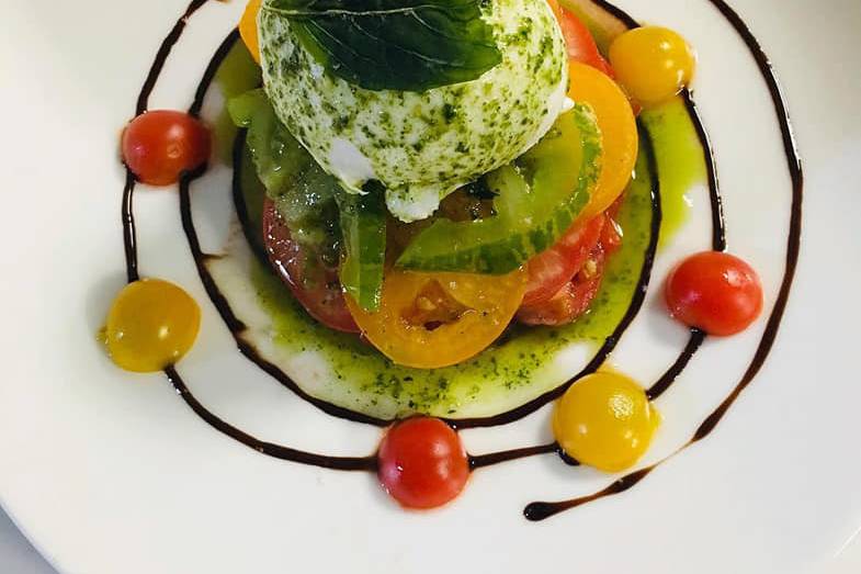 Tomates d'Antan & burrata