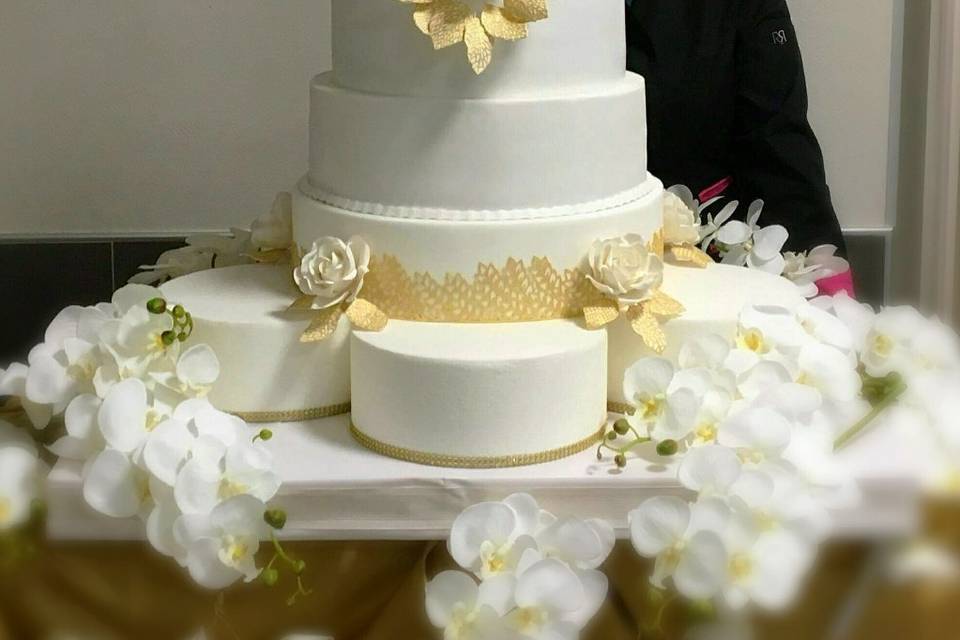 Wedding Cake Cote D Or Gateau De Mariage Piece Montee