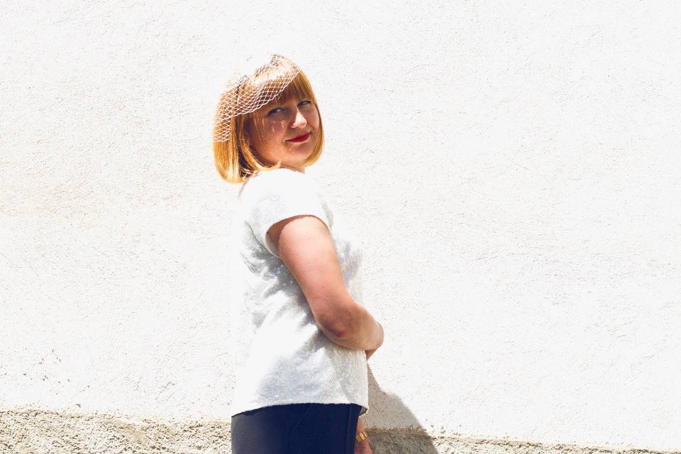 T-shirt paillette et pantalon