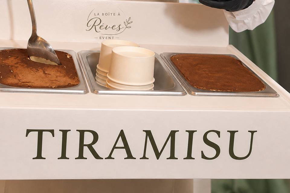 Animation tiramisu ambulant