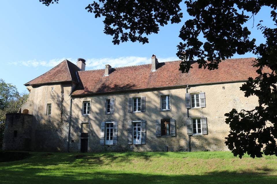 L’arrière du château