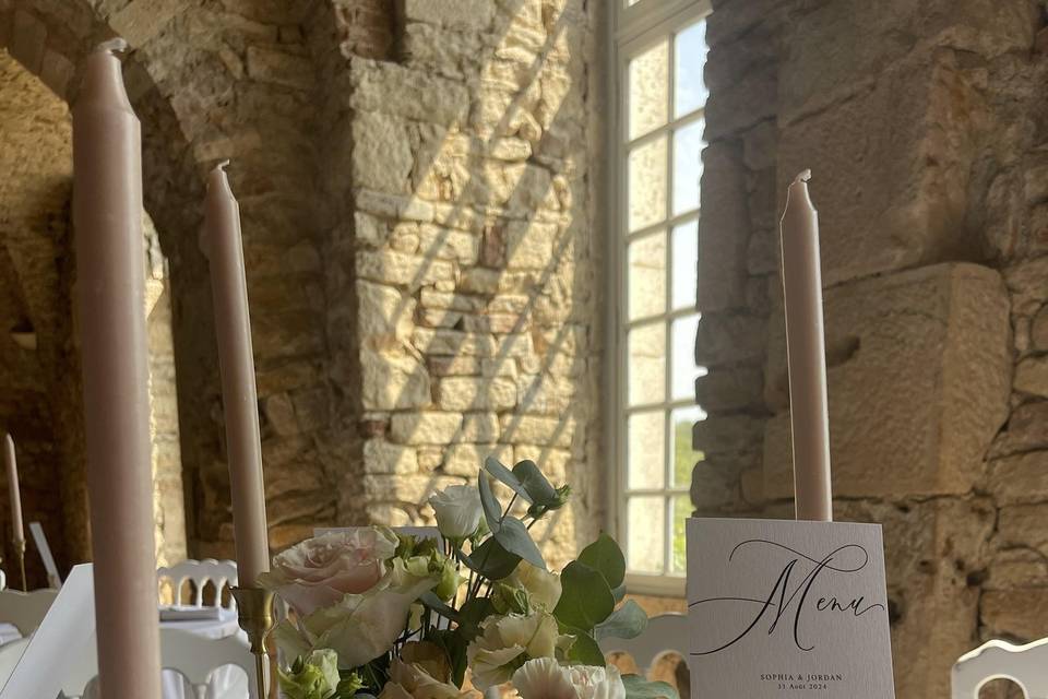 Table invités