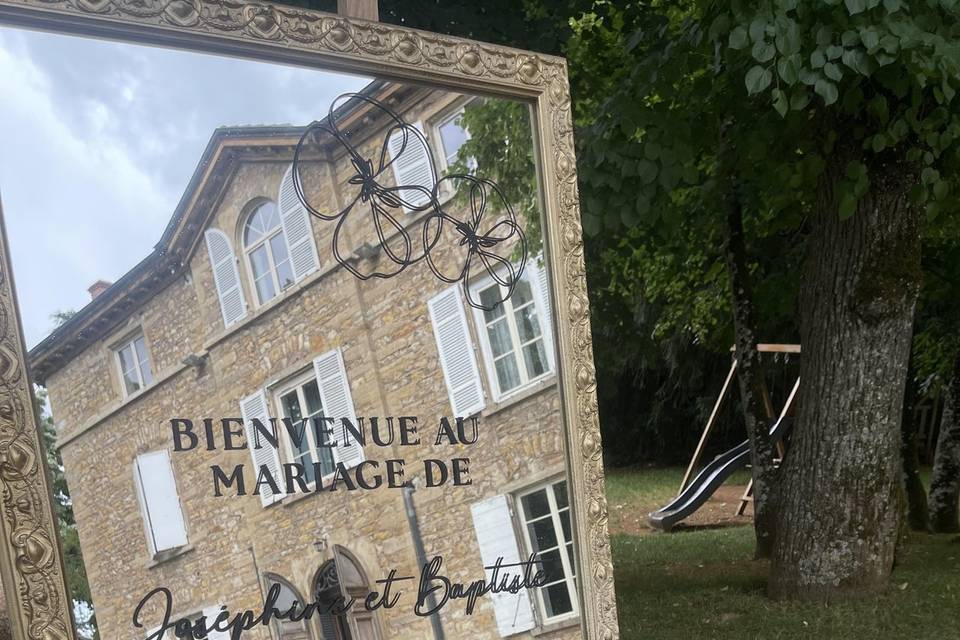Tableau bienvenue