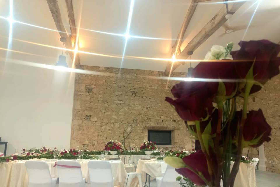 La salle de réception