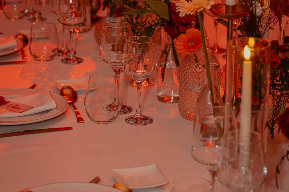 Table des mariés