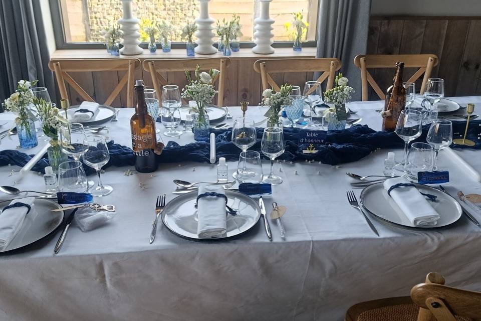 Table d'honneur