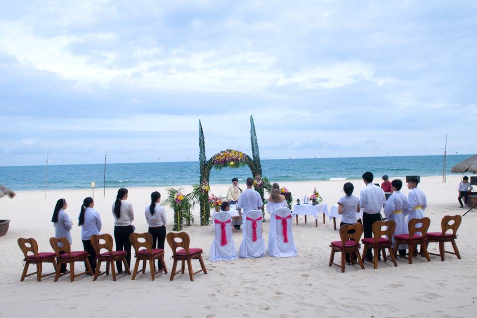 Mariage sur la plageVietnam