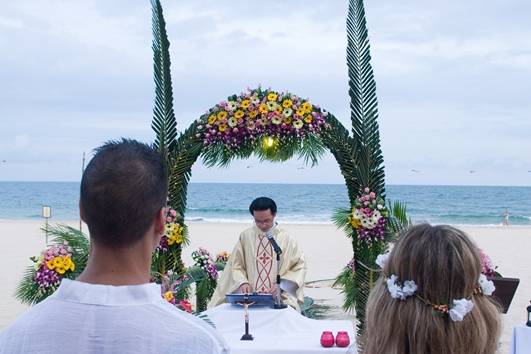 Mariage sur la Plage Vietnam