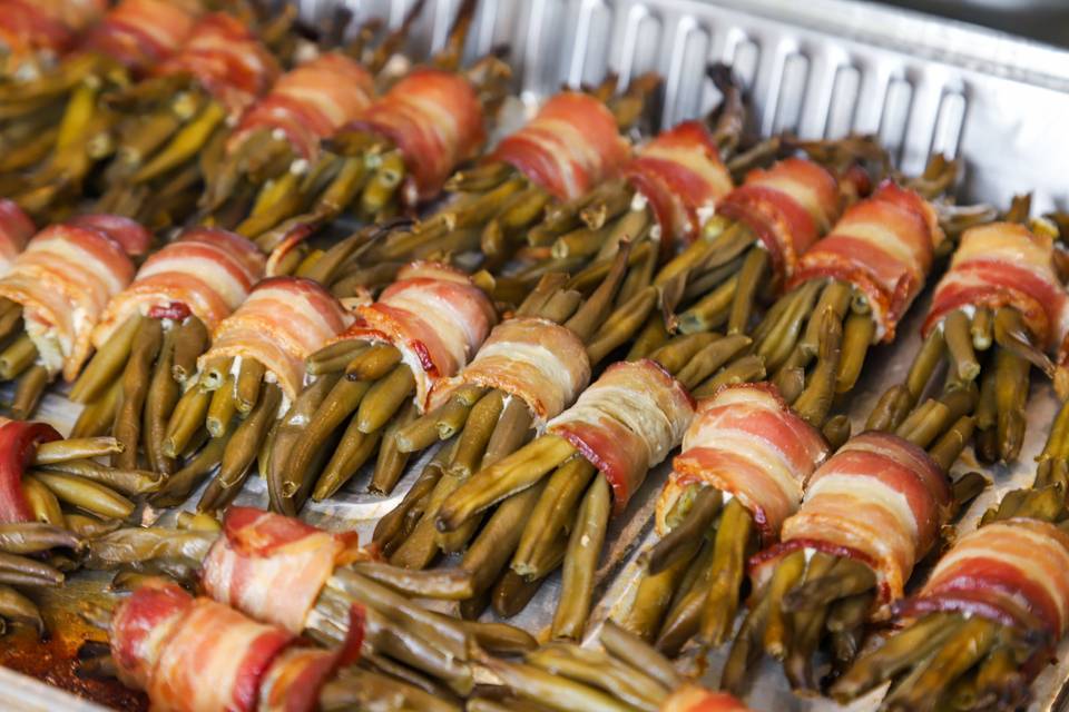 Asperges lard