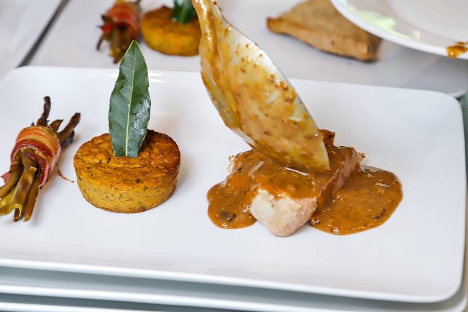 Plat viande