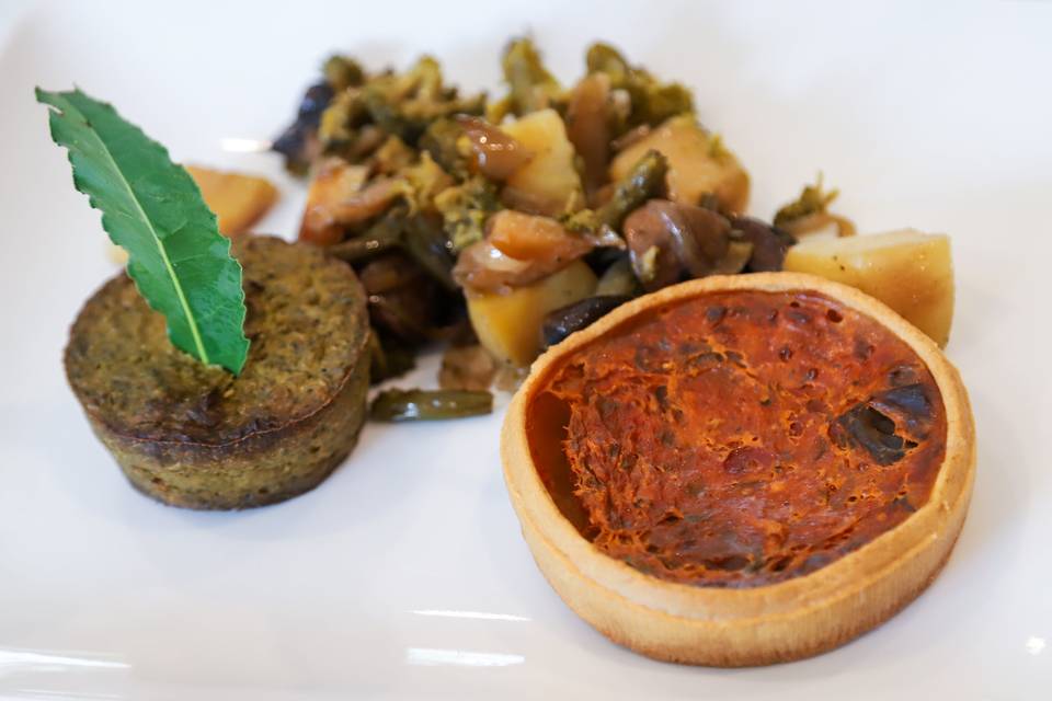 Quiche salade