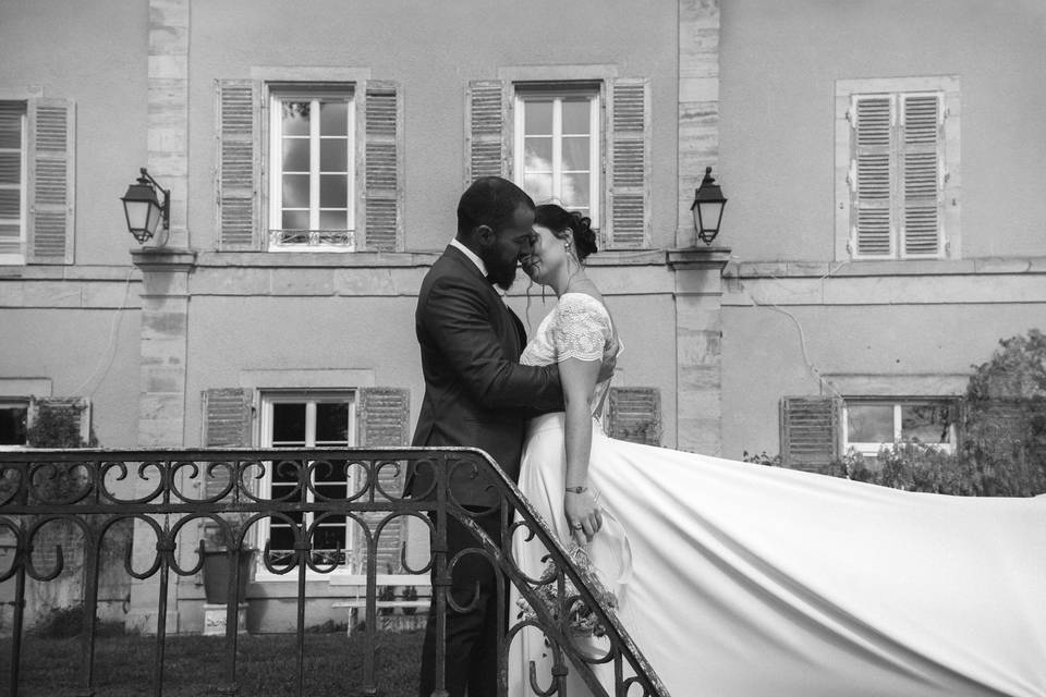 Photo d’un couple de mariée