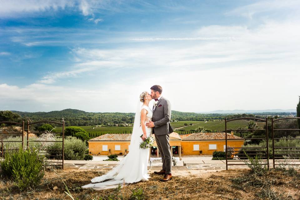 Bride and groom