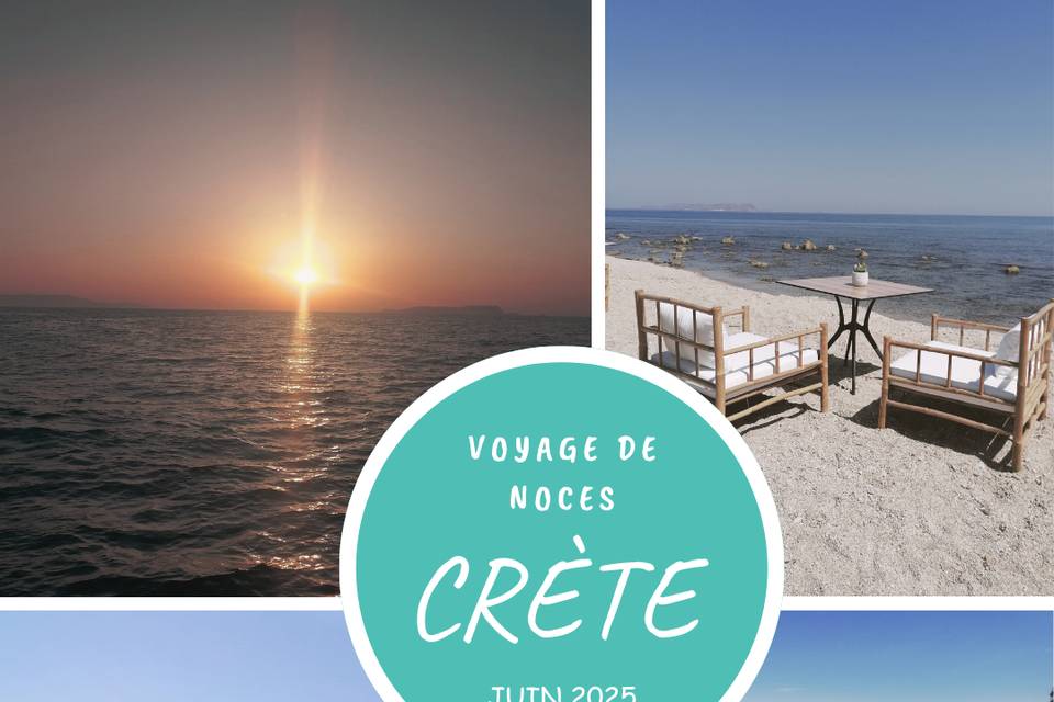 Voyage de noces en Crète