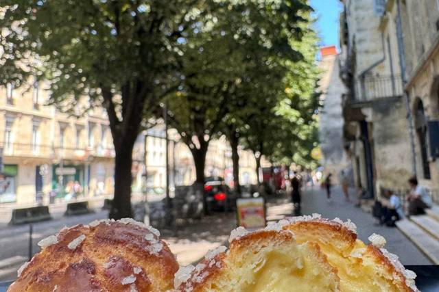 Chouquettes crème pâtissière