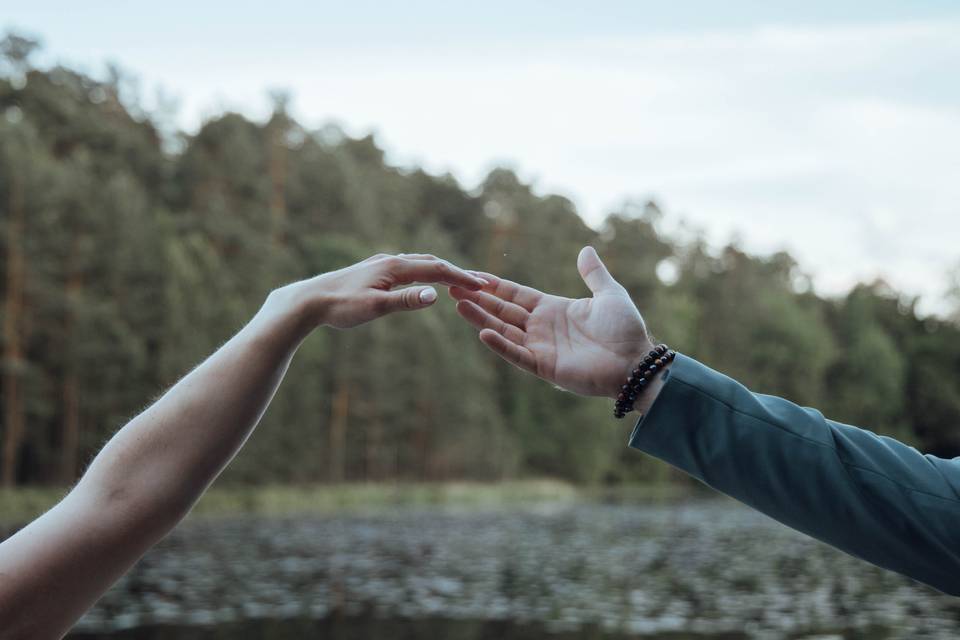 Séance sur le ponton