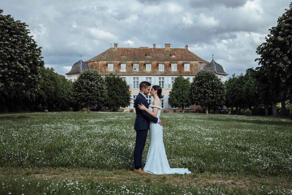 Séance couple au château