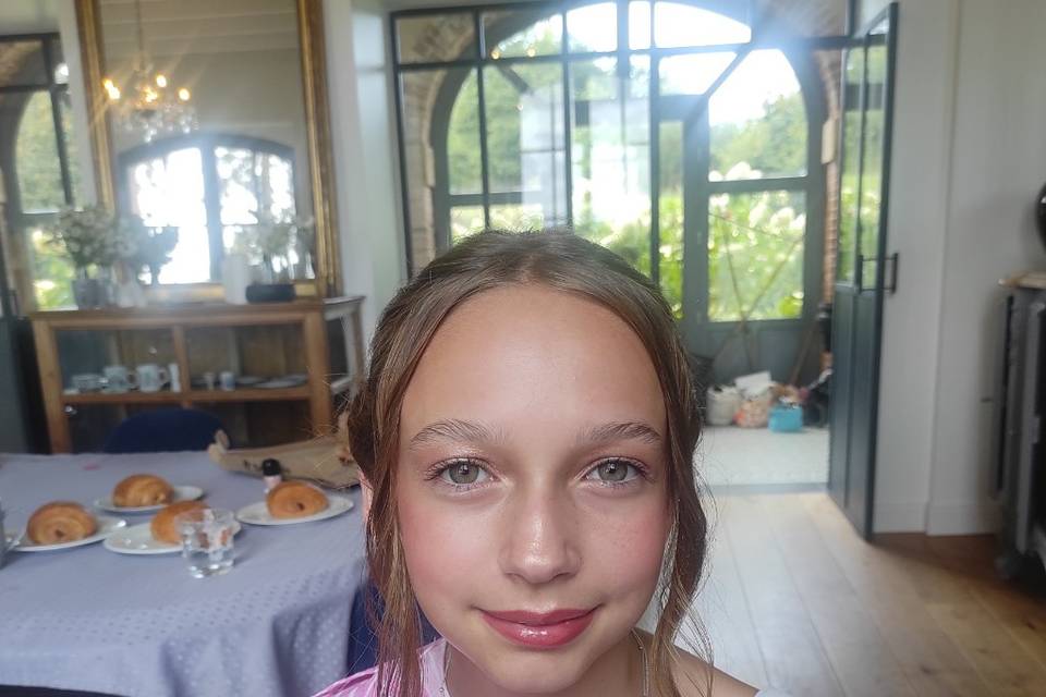 Maquillage demoiselle d'honneu