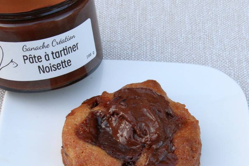 Cookie choco & pâte à tartiner