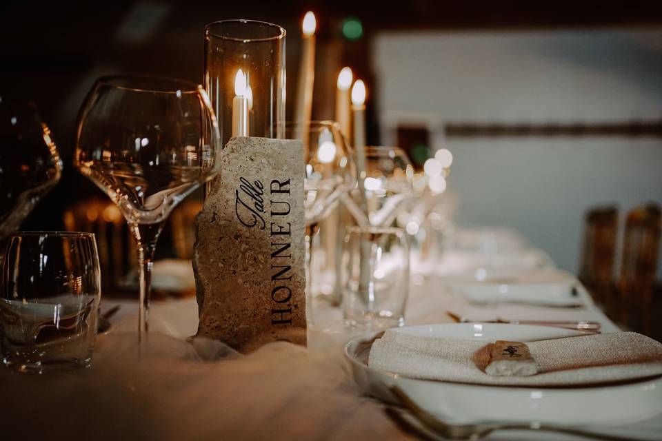 Table d’honneur