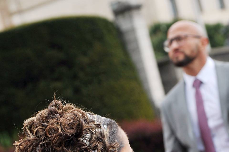 Détail coiffure