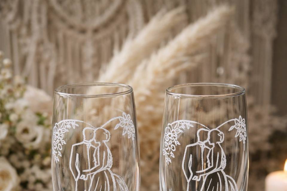 Verre champagne