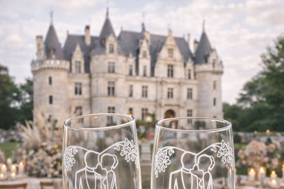 Verre champagne
