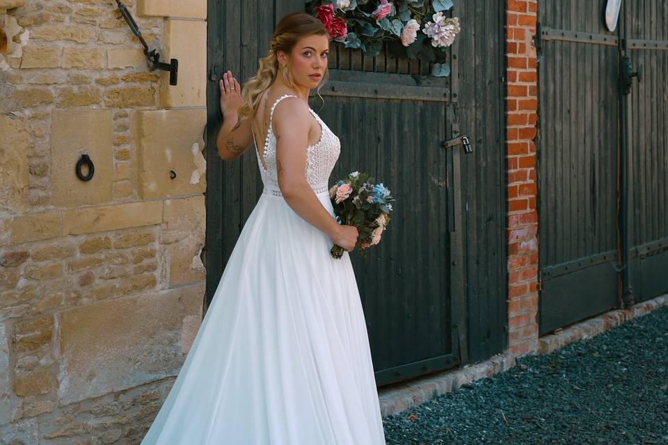 Une séance photo romantique en