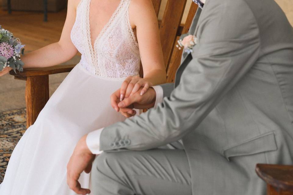 Instant de complicité dans les
